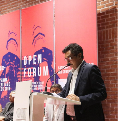 Associate Prof. Mohammad Sazzad Hossain coordinated the Open Forum and represented IAB in organizing the Open Heritage Week 2019.